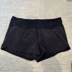 Black lululemon shorts